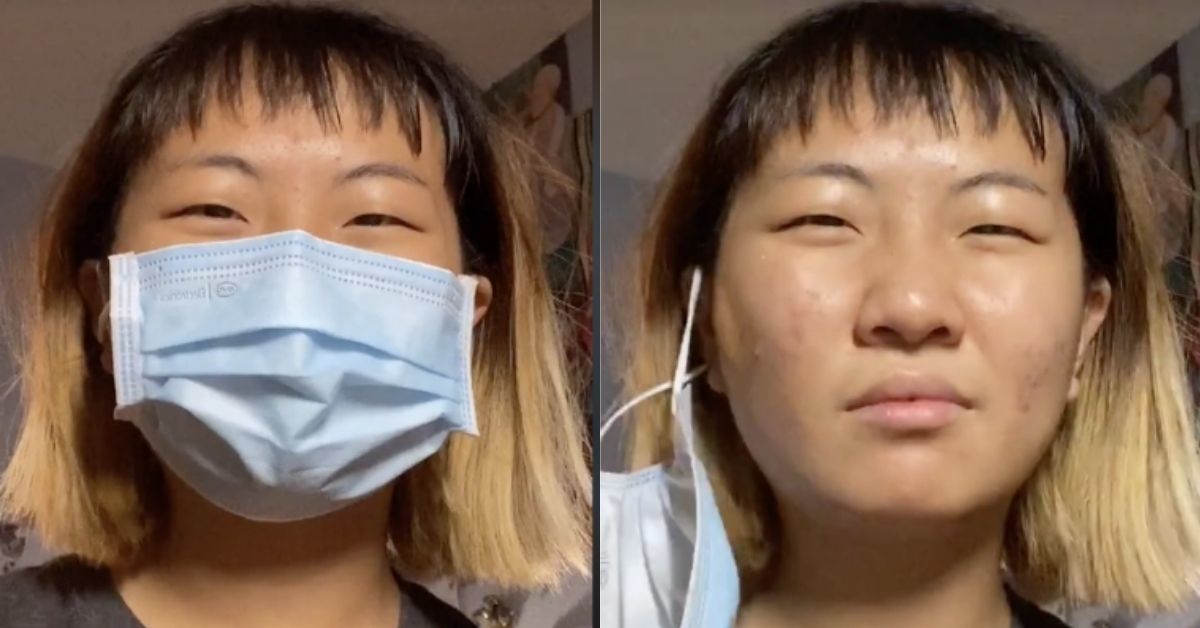 People Are Showing Off How They Fake Smile Under Their Face Masks—And We Feel Very Seen