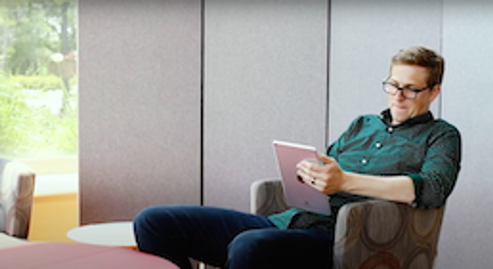 ReFocus cubicle panel