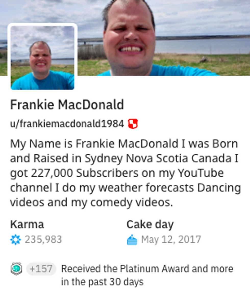 Frankie MacDonald profile