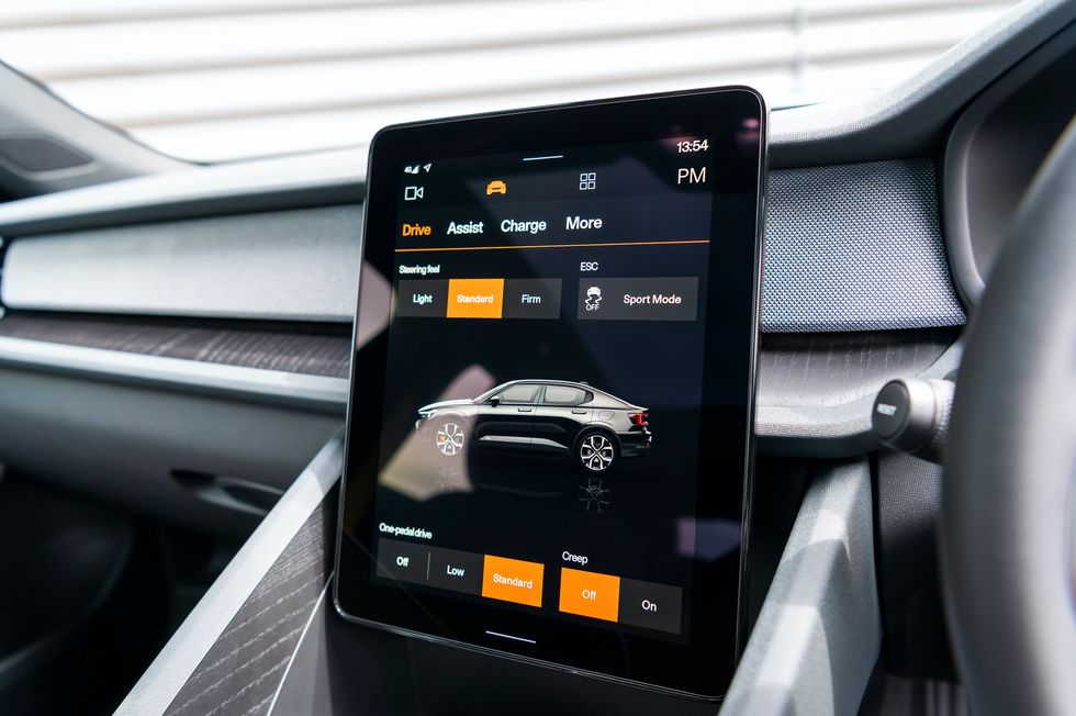 Android Automotive in the Polestar 2