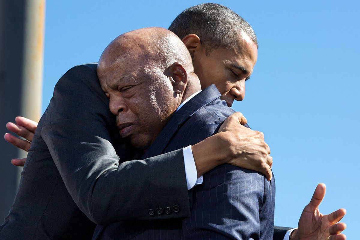 Barack Obama Got Political In John Lewis Eulogy! Shouldn't Civil Rights Stay Safely In The Past?