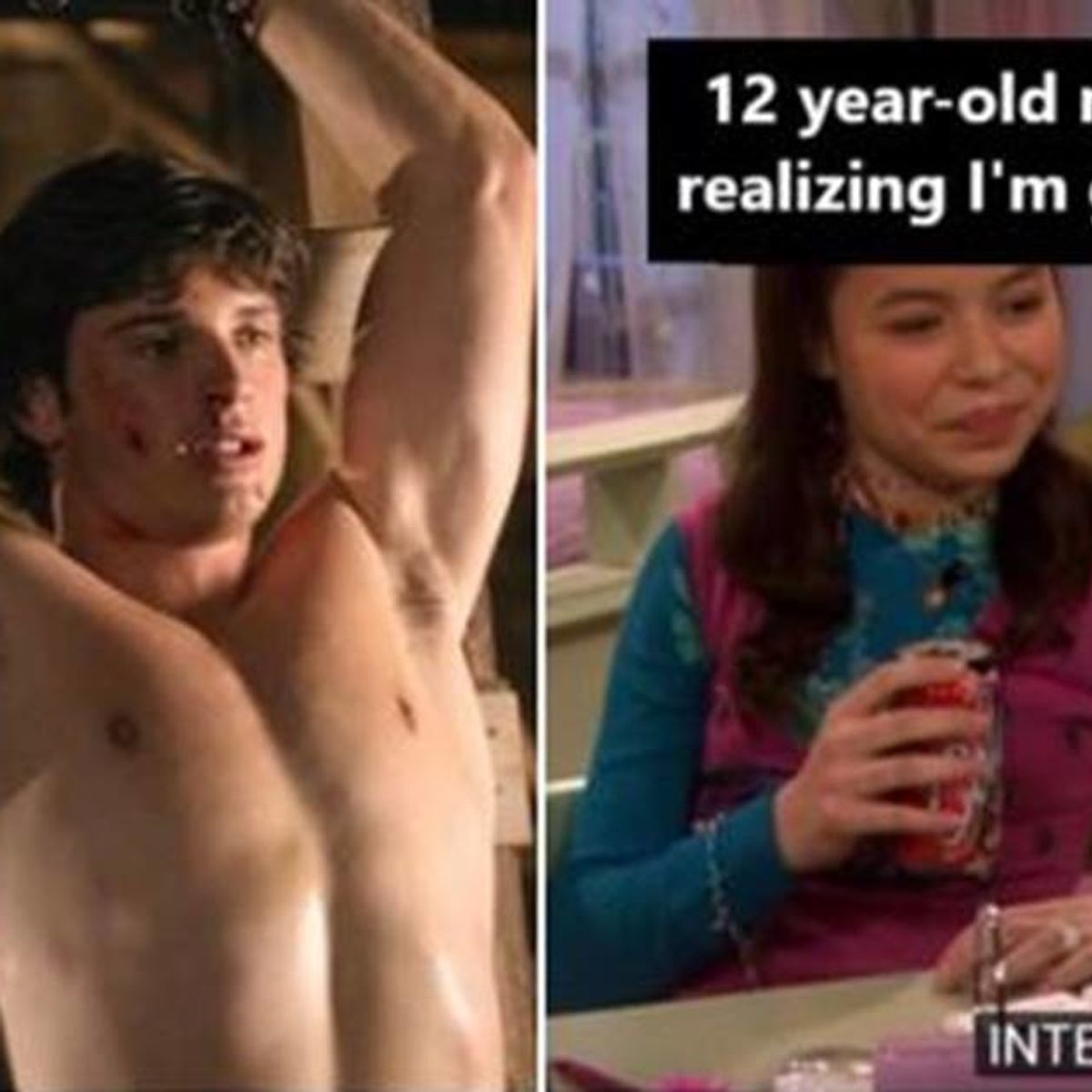 People are using a classic Nickelodeon meme to share the moment they  realized they're gay - Upworthy, image size:1200x1200