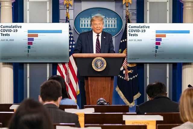 Donald Trump, school opening