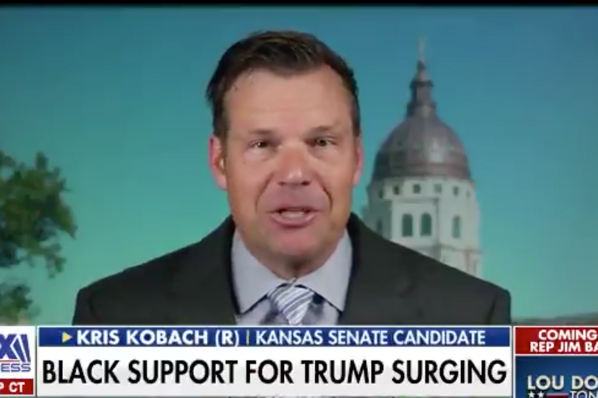 Kris Kobach Has Full Support Of Democrats Who Can’t Wait To See Him Lose Kansas Senate Race