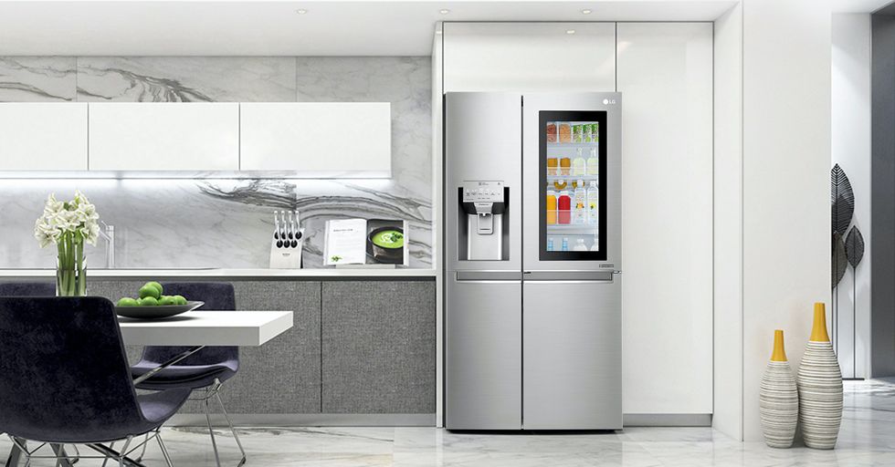 LG InstaView fridge with Alexa and Google Assistant control