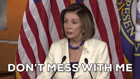 Nancy Pelosi Sees The GOP's Bullsh*t Coming