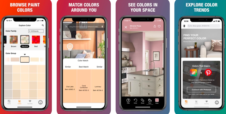 home depot paint app for computer