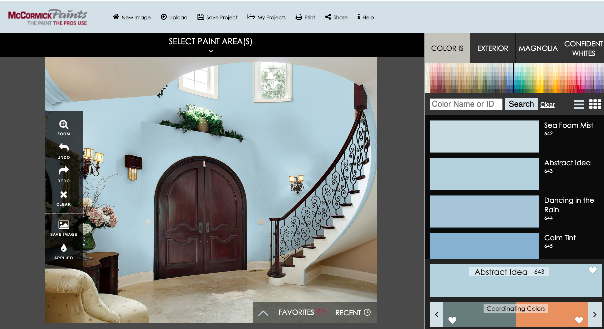 house paint color software