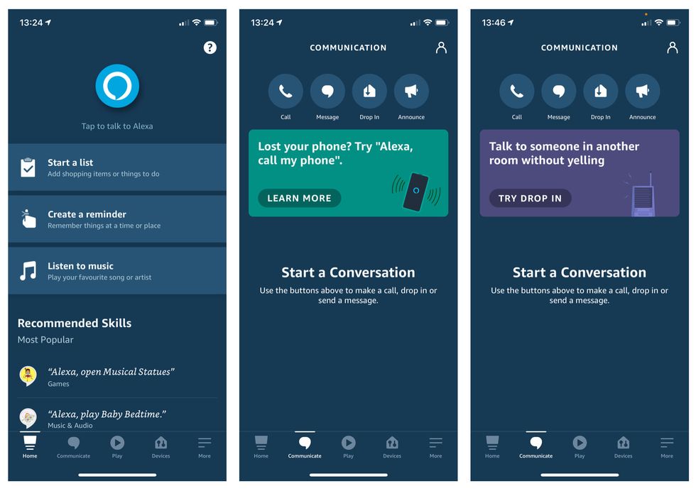 Alexa smartphone app