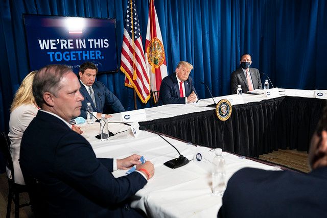 Donald Trump, Ron desantis, Florida