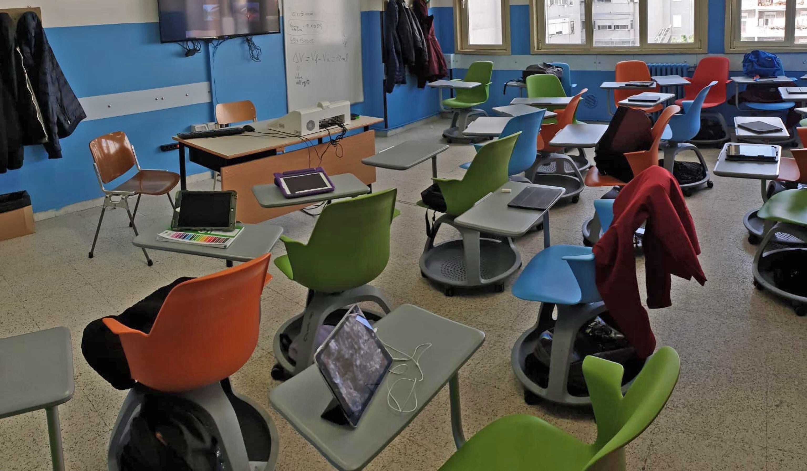 La sfangano (forse) sui banchi, non sui prof