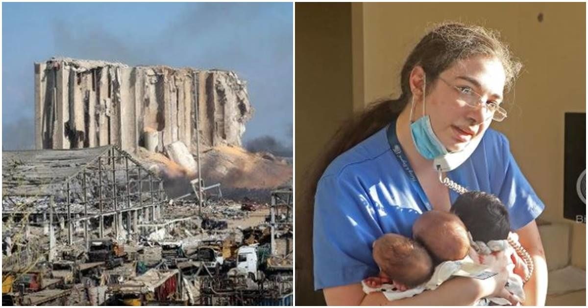Heroic nurse woke-up from Beirut blast holding three babies whose lives she saved