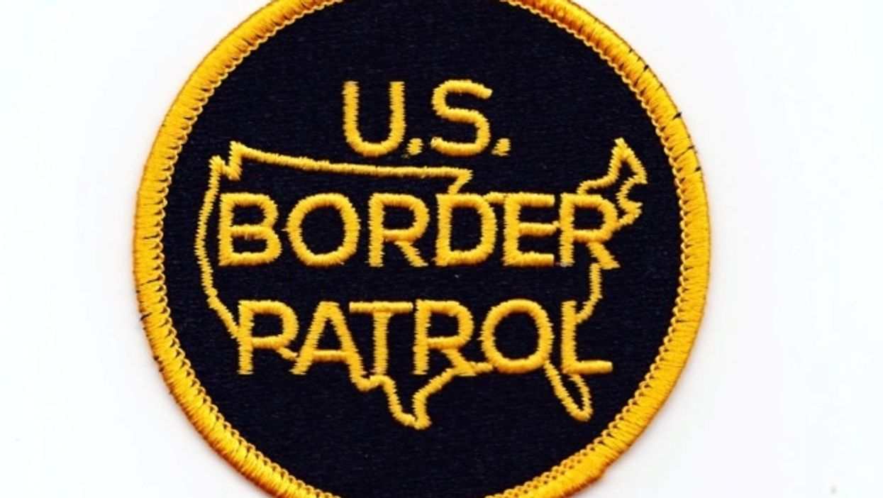 U.S. Border Patrol patch.