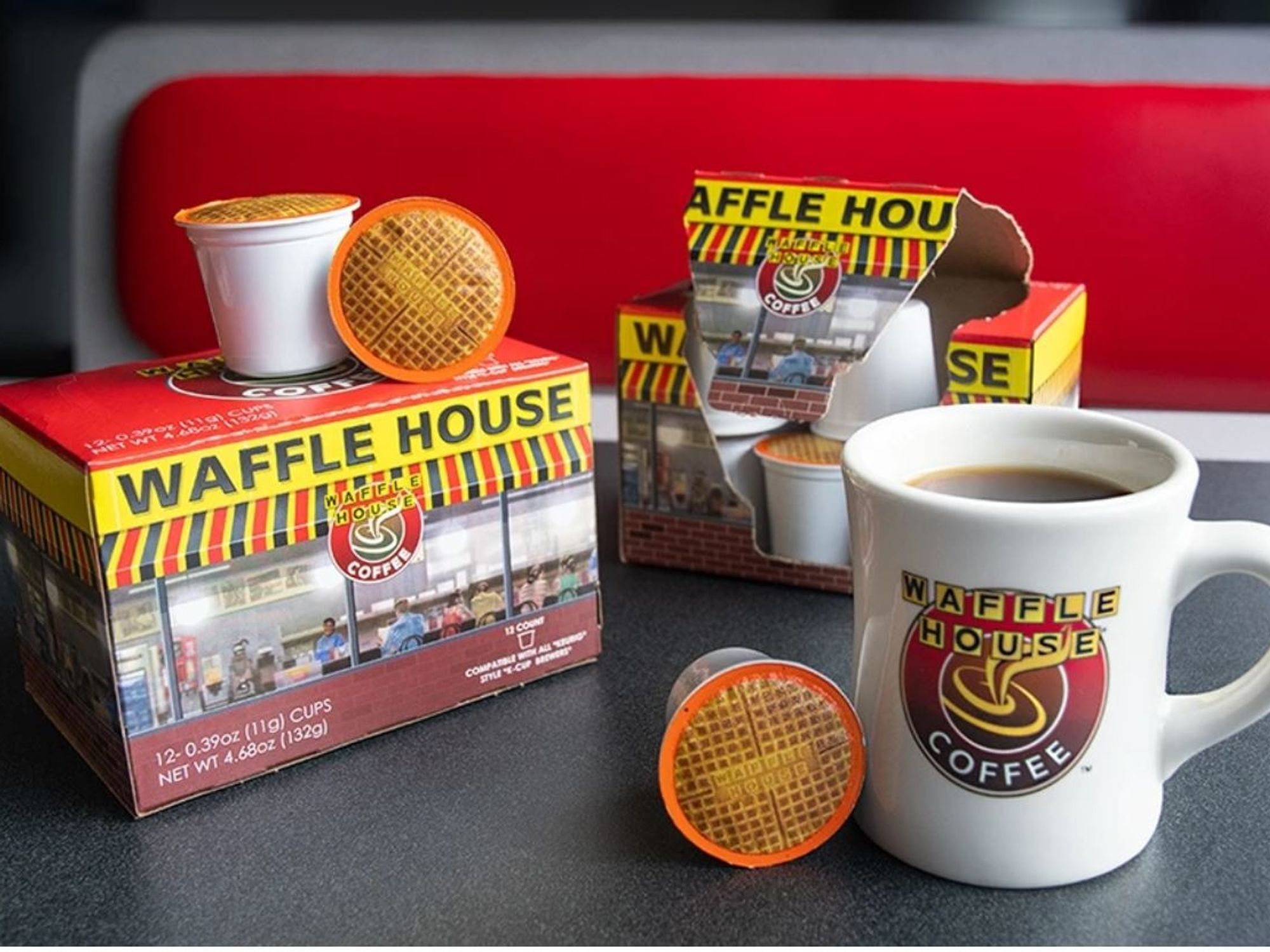 Waffle House coffee shared with a friend is happiness tasted and time well  spent. ☕ Happy #NationalCoffeeDay ☕, By Waffle House