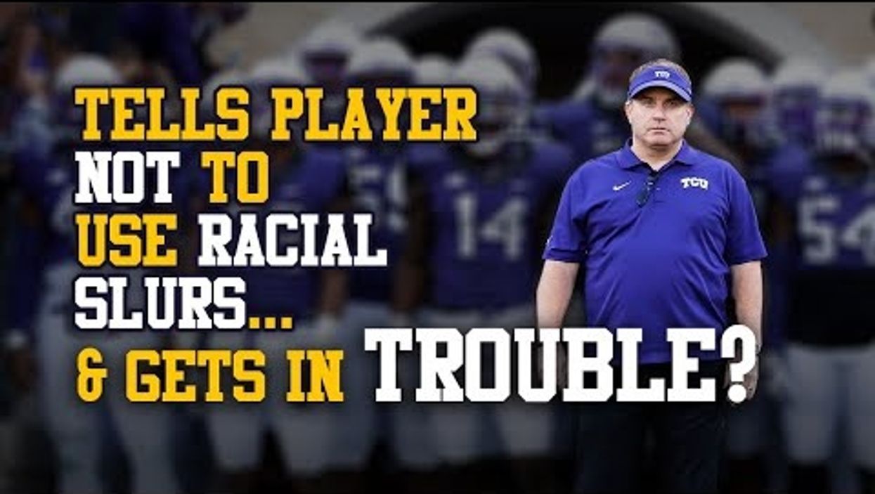 'Colorblind Society' is racist? | Here's the 'INSANE' reason why TCU coach Gary Patterson apologized