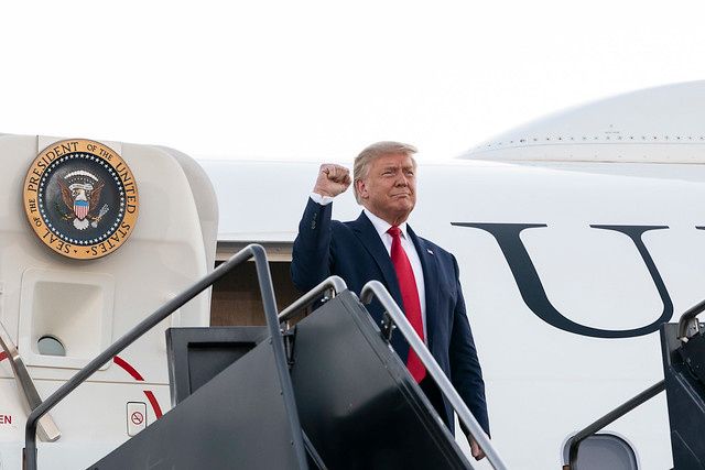 Donald Trump, Air Force One