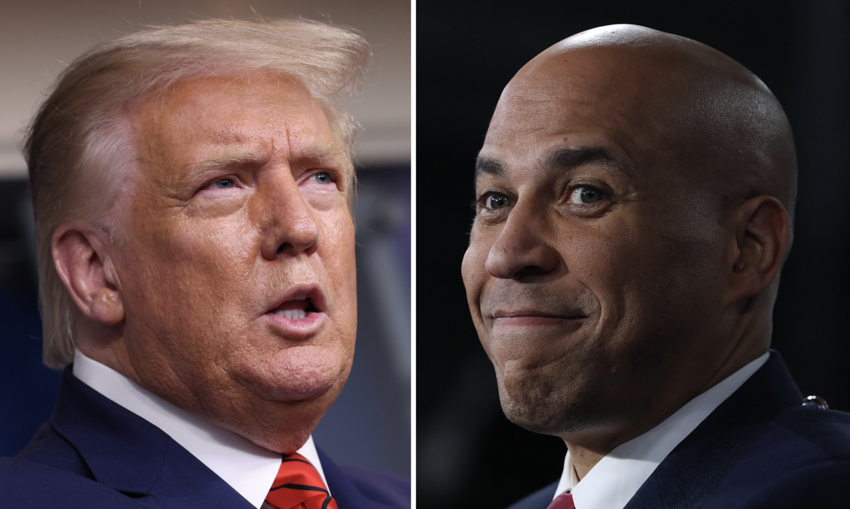 Photographer Bombards Twitter with Adorable Pics of Cory Booker After Trump Said He'll Destroy the Suburbs