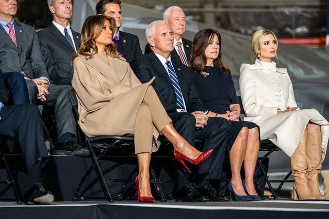 Melania Trump, Mike Pence, Karen Pence, Ivanka Trump