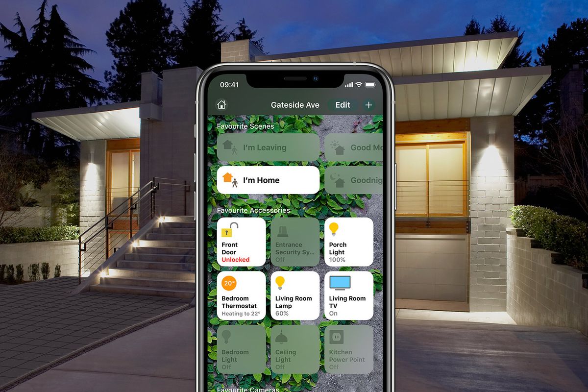 The Apple Home app for iPhone