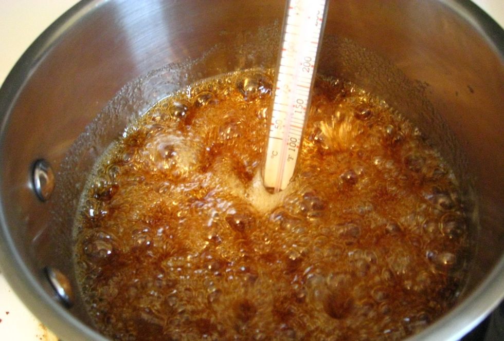 Pie ingredients in a mixing bowl