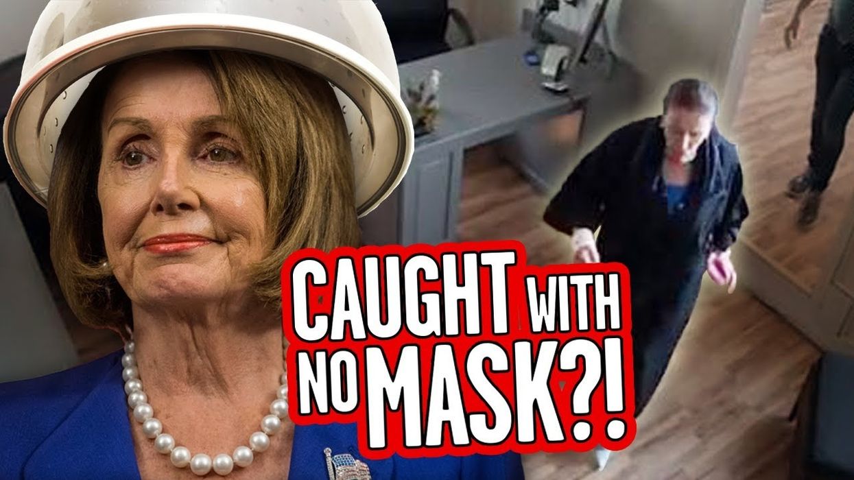 QUEEN OF HYPOCRISY?! Nancy Pelosi caught getting haircut in hair salon with NO MASK