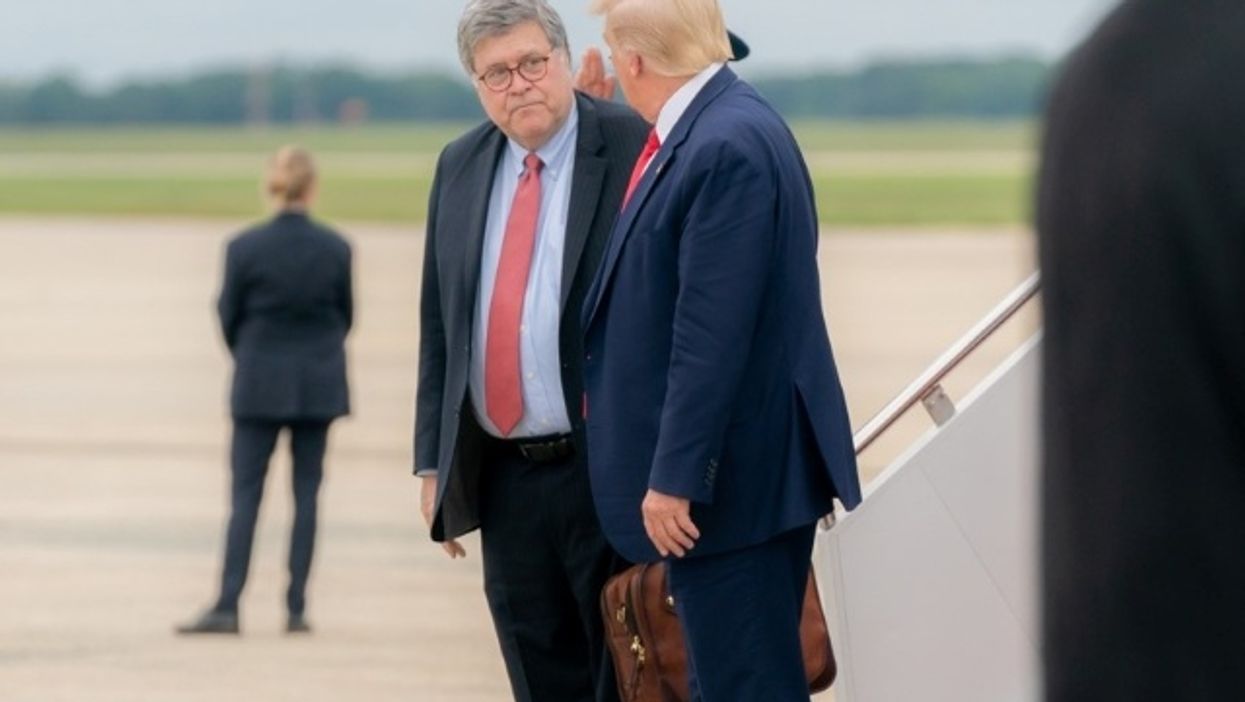 barr and trump