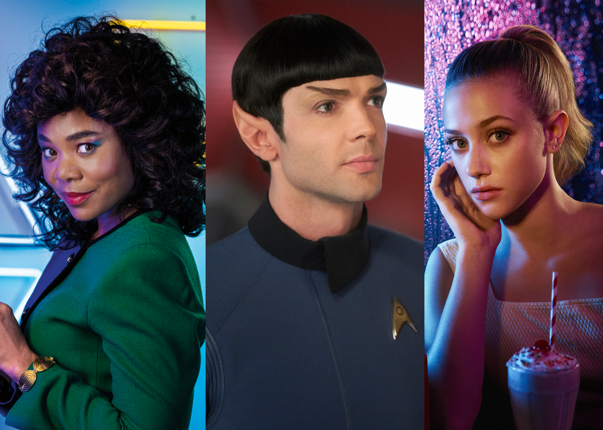 Regina Hall Ethan Peck and Lili Reinhart