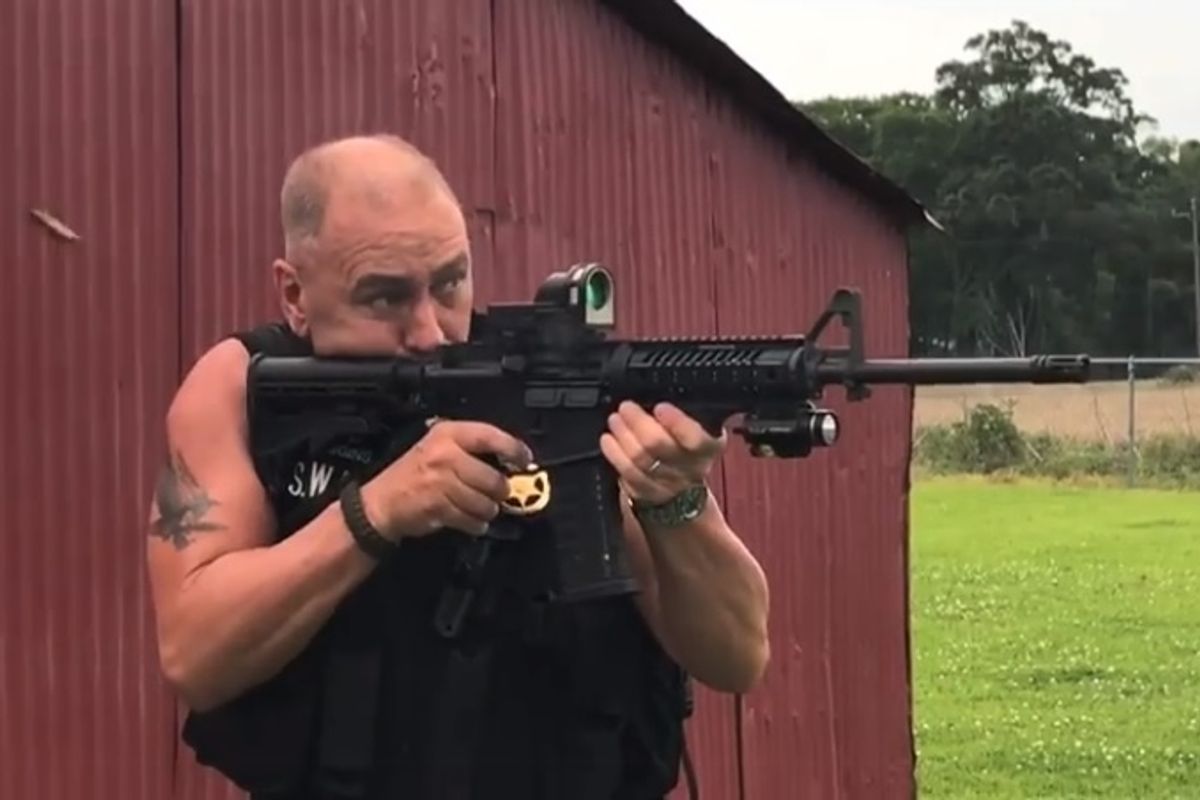 Rep. Clay Higgins Loves Gun Rights So Much He'll Gladly Murder Black Militia Dudes