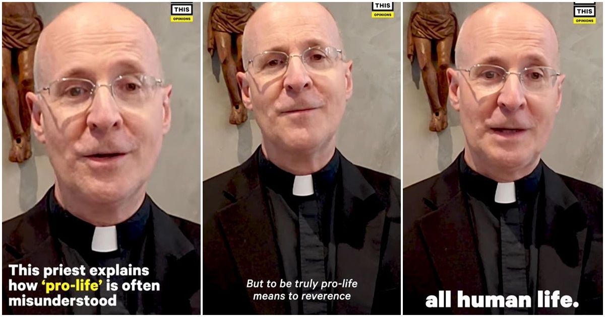 Catholic priest explains what it really means to be 'Pro-Life'