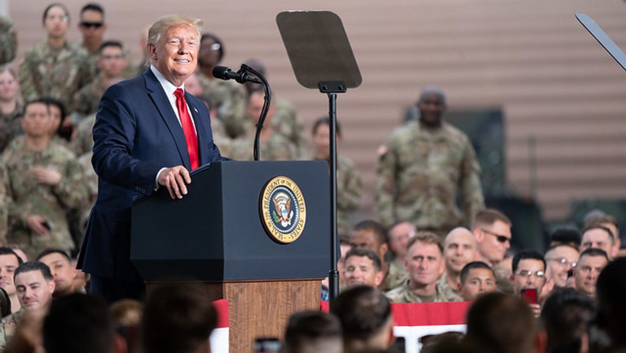 troops, Donald Trump