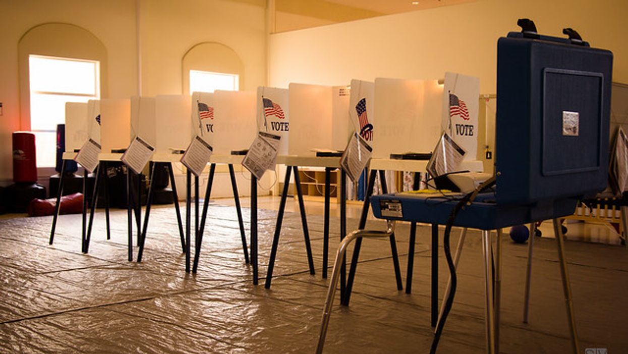 polling booth