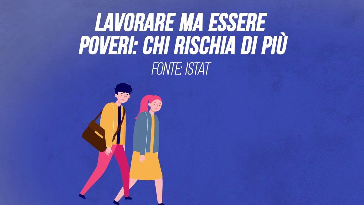Lavorare ma essere poveri: chi rischia di più