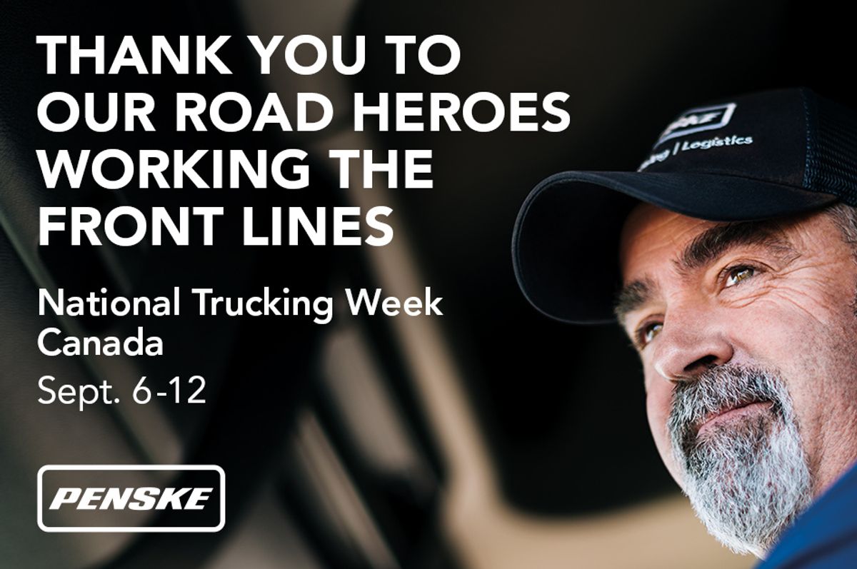 Penske Logistics Thanks Canadian Drivers During National Trucking Week
