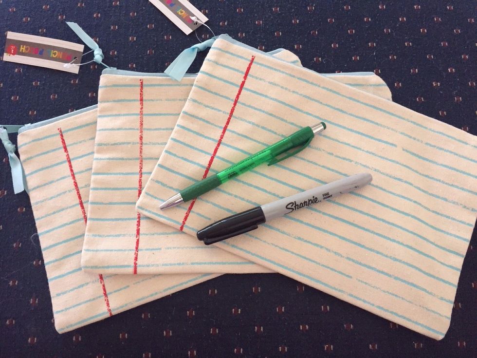 How to write on fabric with sharpies B+C Guides