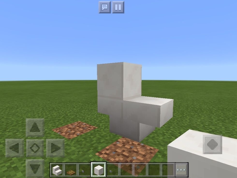How to make a minecraft toilet B+C Guides