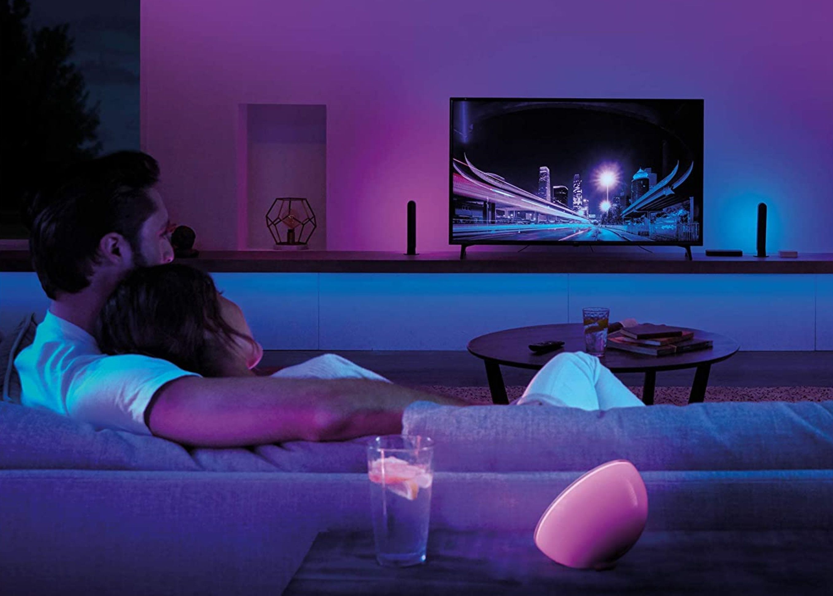 philips hue night light setting