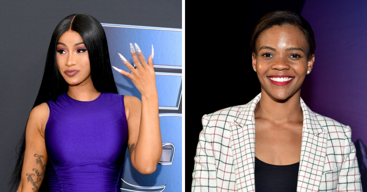 Cardi B Claps Back After Candace Owens Calls Her 'Illiterate': VIDEO ...