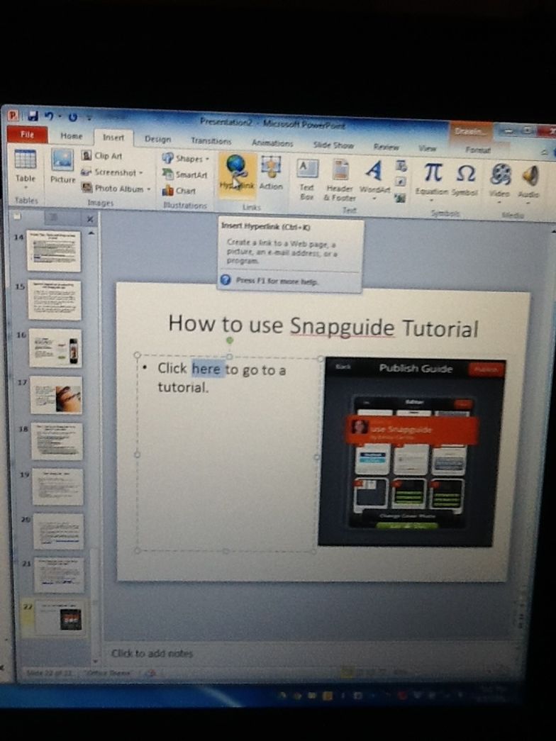 How To Imbed A Hyperlink In Powerpoint B C Guides