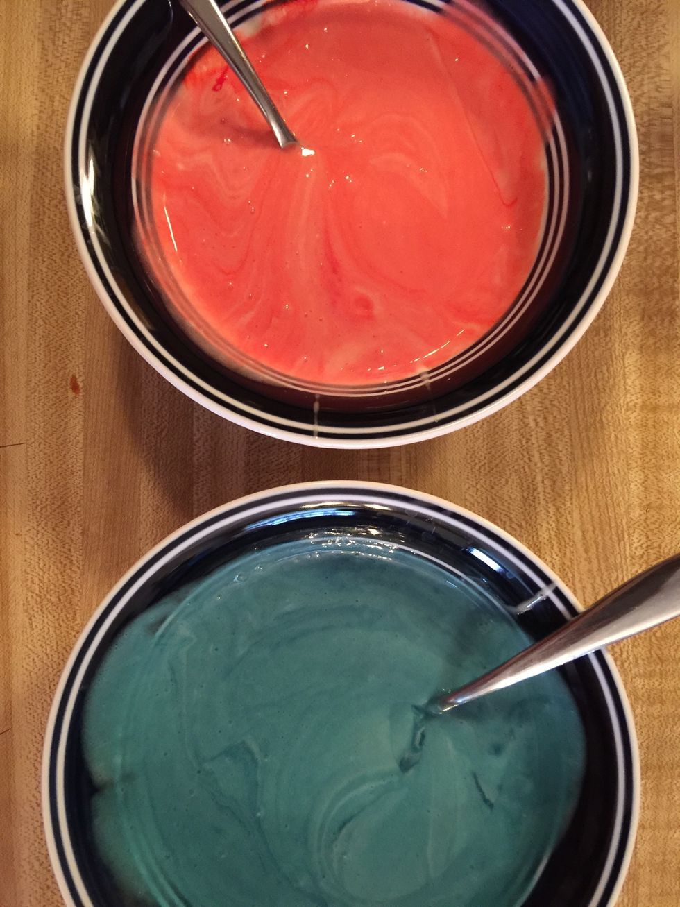 How to make firecracker red white and blue cake - B+C Guides