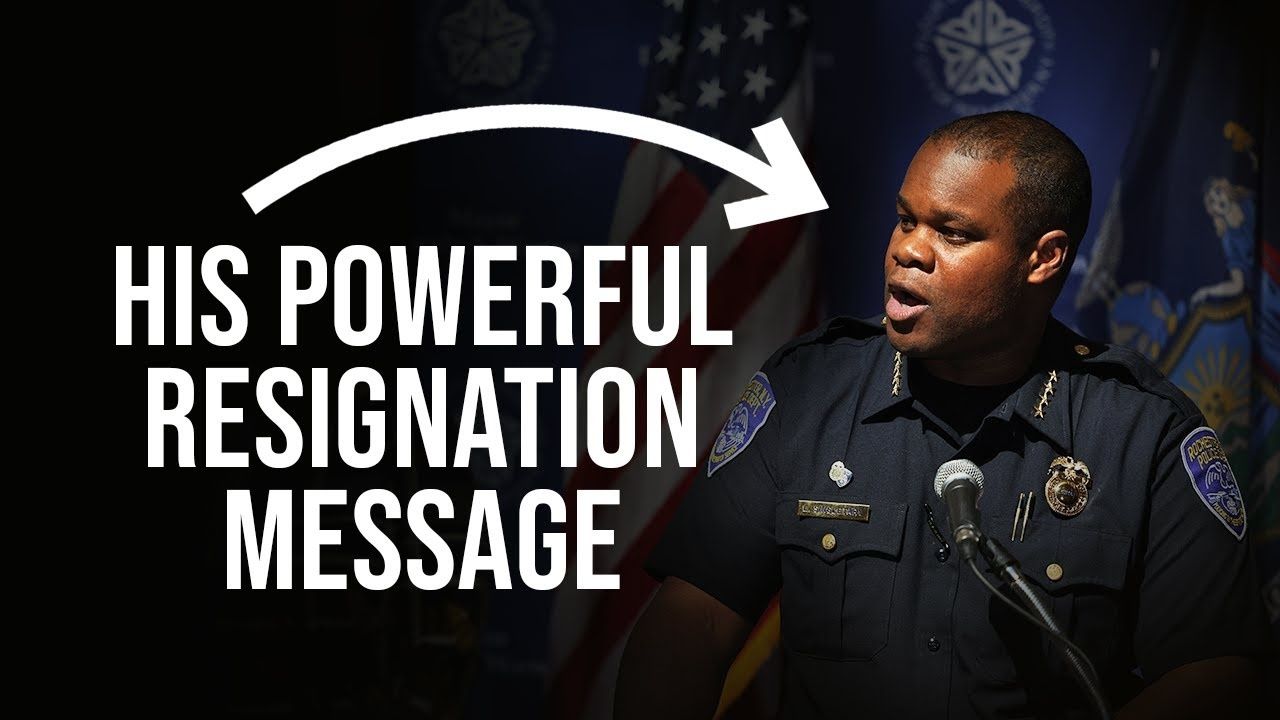Rochester Police Chief shows POWERFUL words during resignation after city’s violent BLM protests