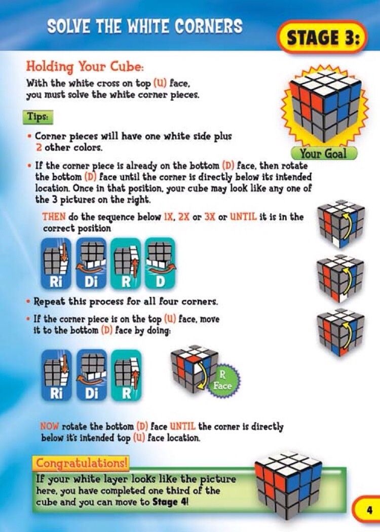 How To Solve Rubiks Cube - B+C Guides