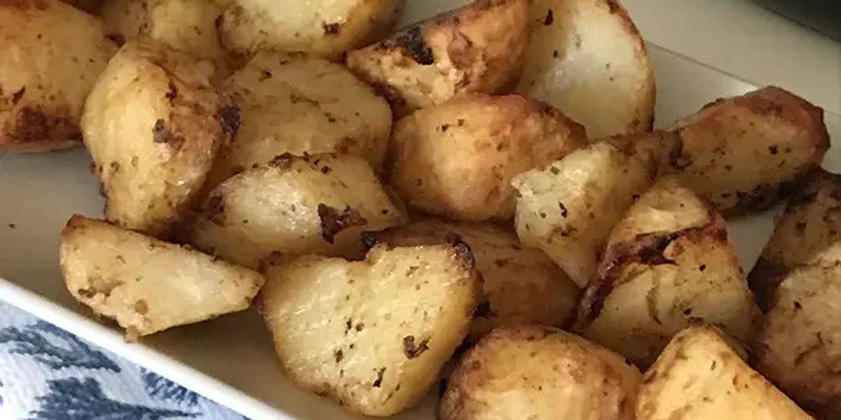 Air Fryer Duck Fat Potatoes - My Recipe Magic