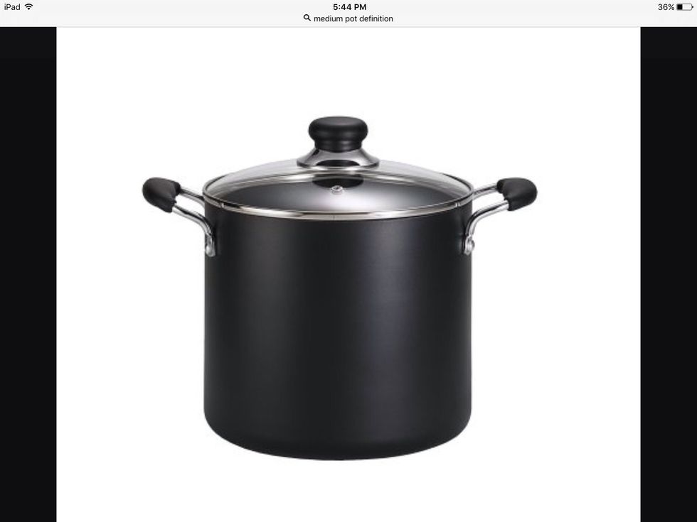 Un pot moyen est utilisé pour faire de la soupe, je peux l'utiliser pour faire de la soupe