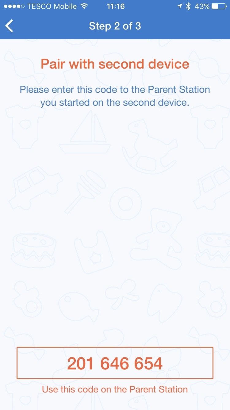 use two iphones as baby monitor