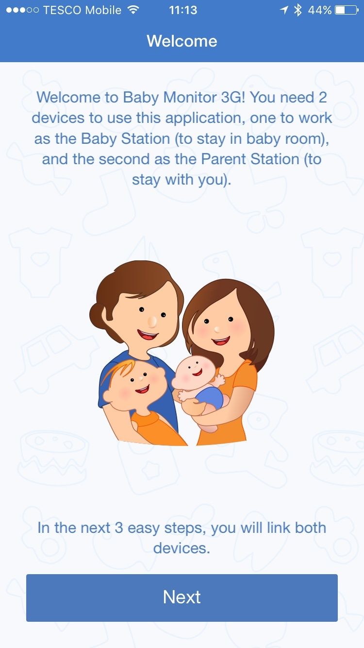 use ipad and iphone as baby monitor