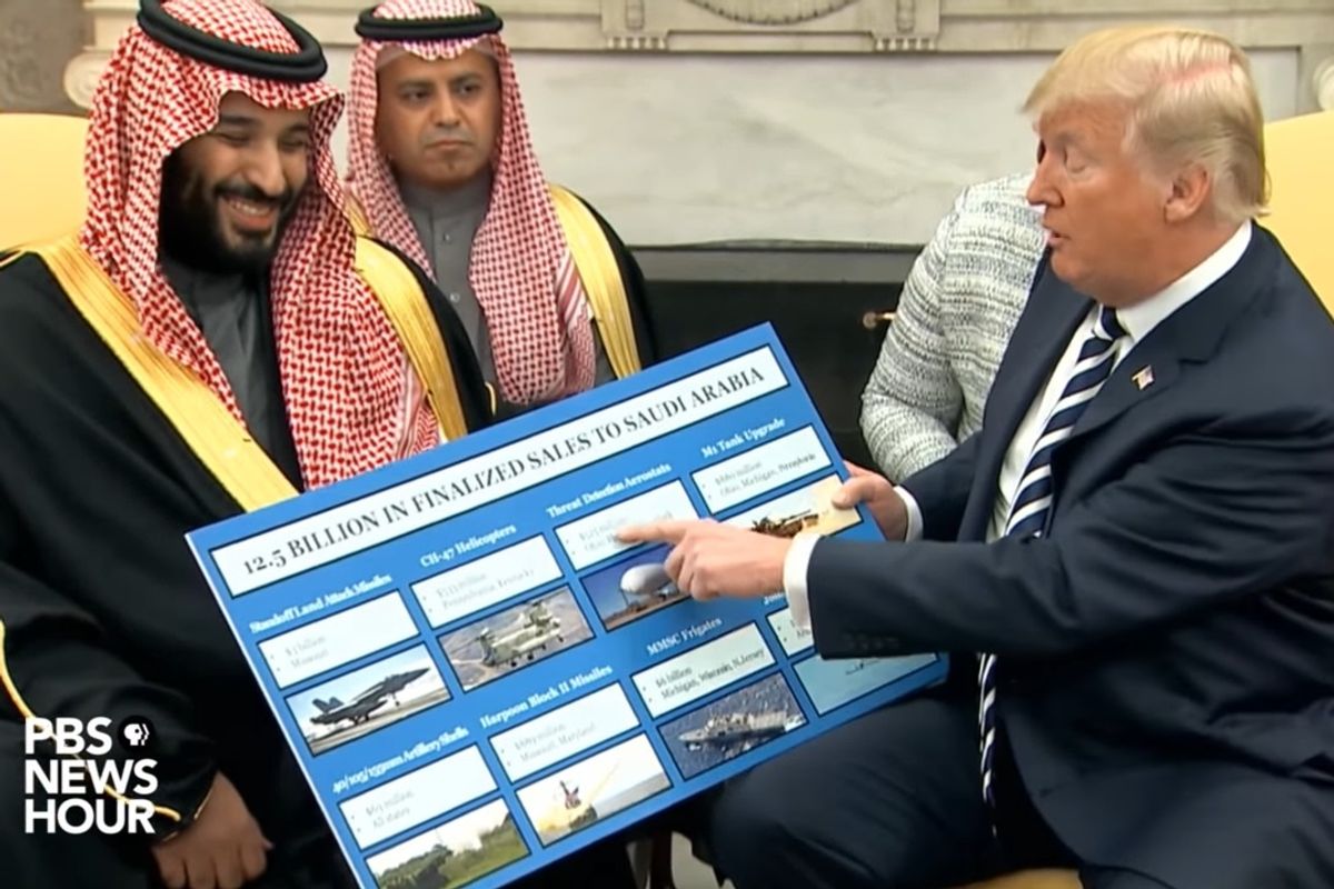 Trump Bragged To Bob Woodward About Letting Prince Bone Saw Get Away With Murder