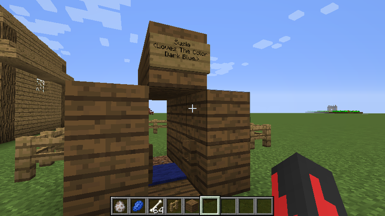 How To Make A Really Simple Dog House On Minecraft B C Guides