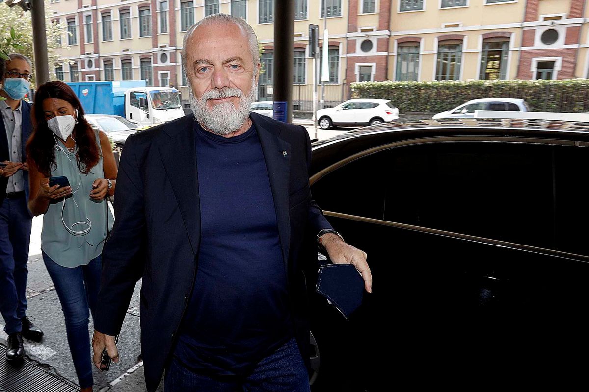 De Laurentiis positivo e il calcio trema. I vertici della Serie A vanno in quarantena