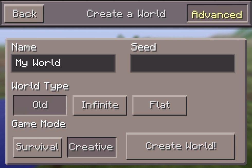 How to get into flat world on minecraft pocket edition. - B+C Guides