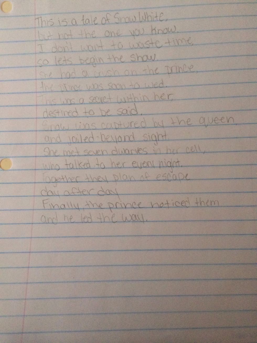 How to write a narrative poem - B+C Guides